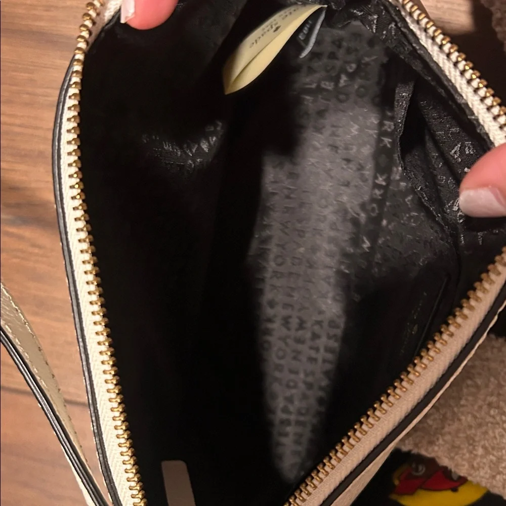 Kate Spade Two-Tone Black and Cream Crossbody Bag - Picture 3 of 3